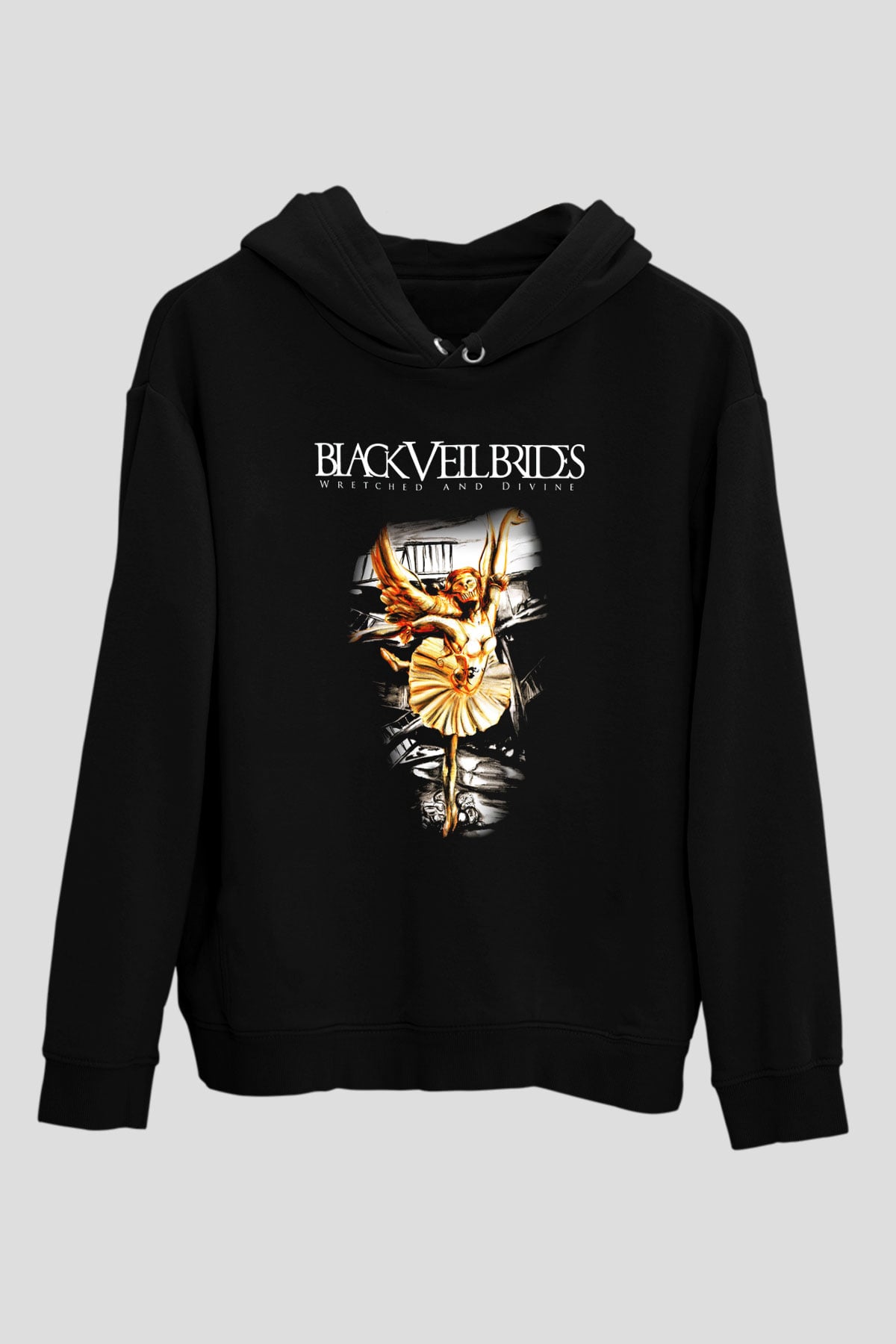 Black Veil Brides Siyah Unisex Hoodie