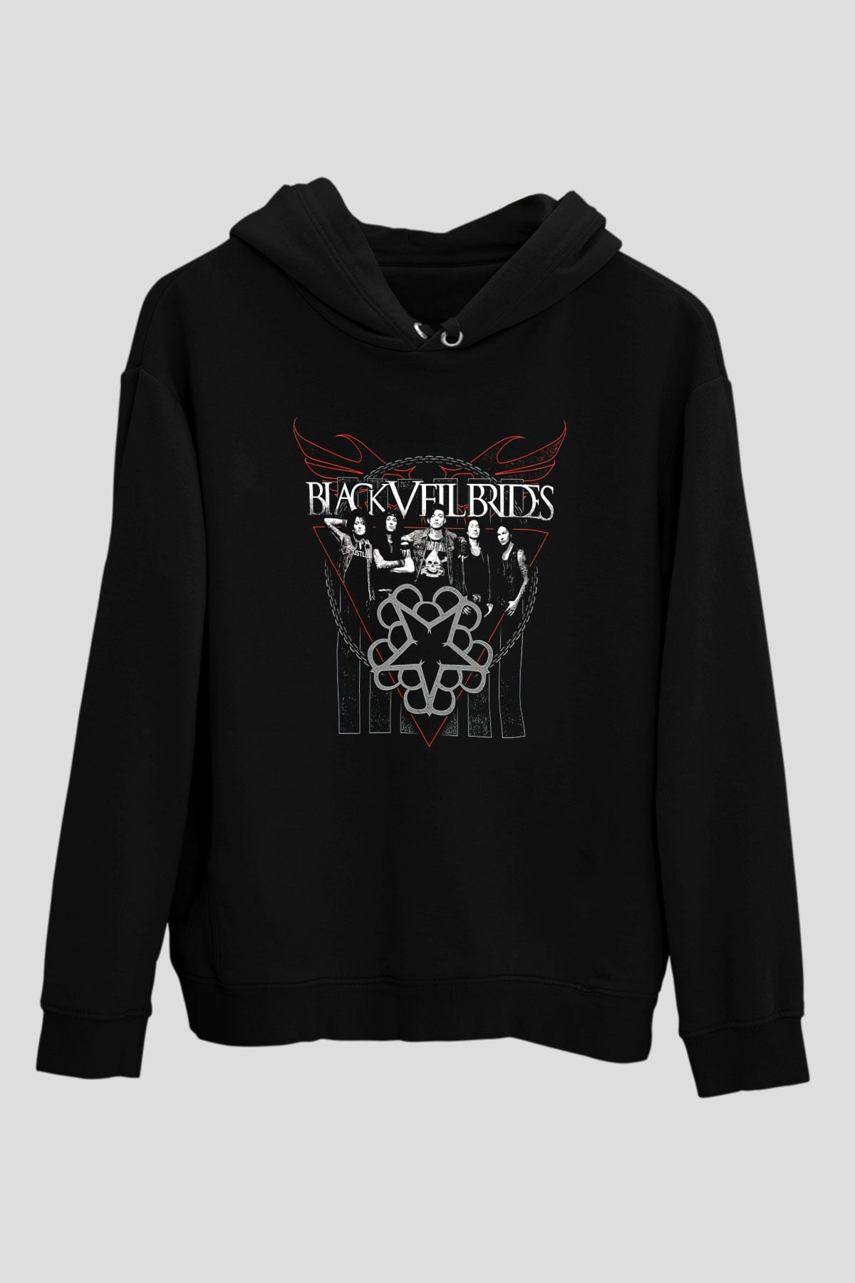 Black Veil Brides Siyah Unisex Hoodie