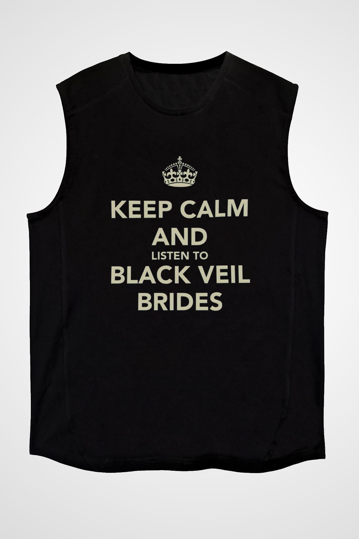 Black Veil Brides Siyah Unisex Kolsuz Tişört