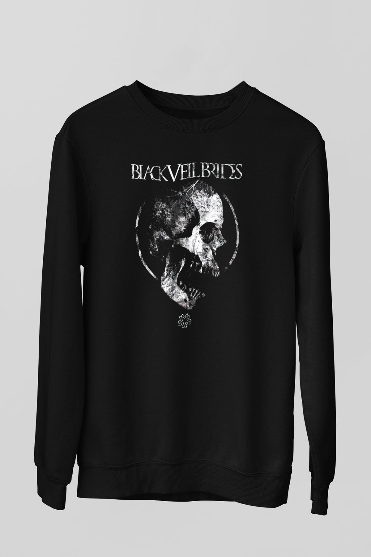 Black Veil Brides Siyah Unisex Sweatshirt