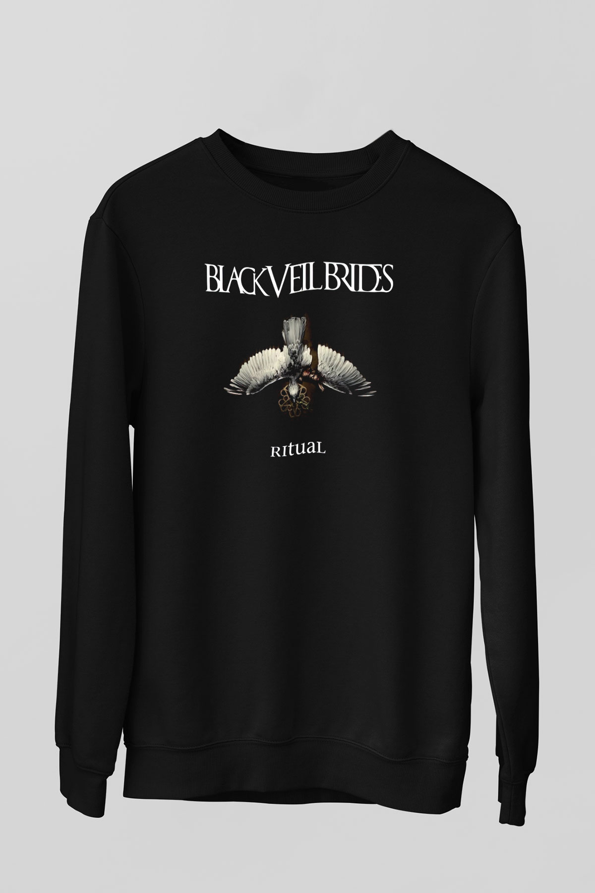Black Veil Brides Siyah Unisex Sweatshirt