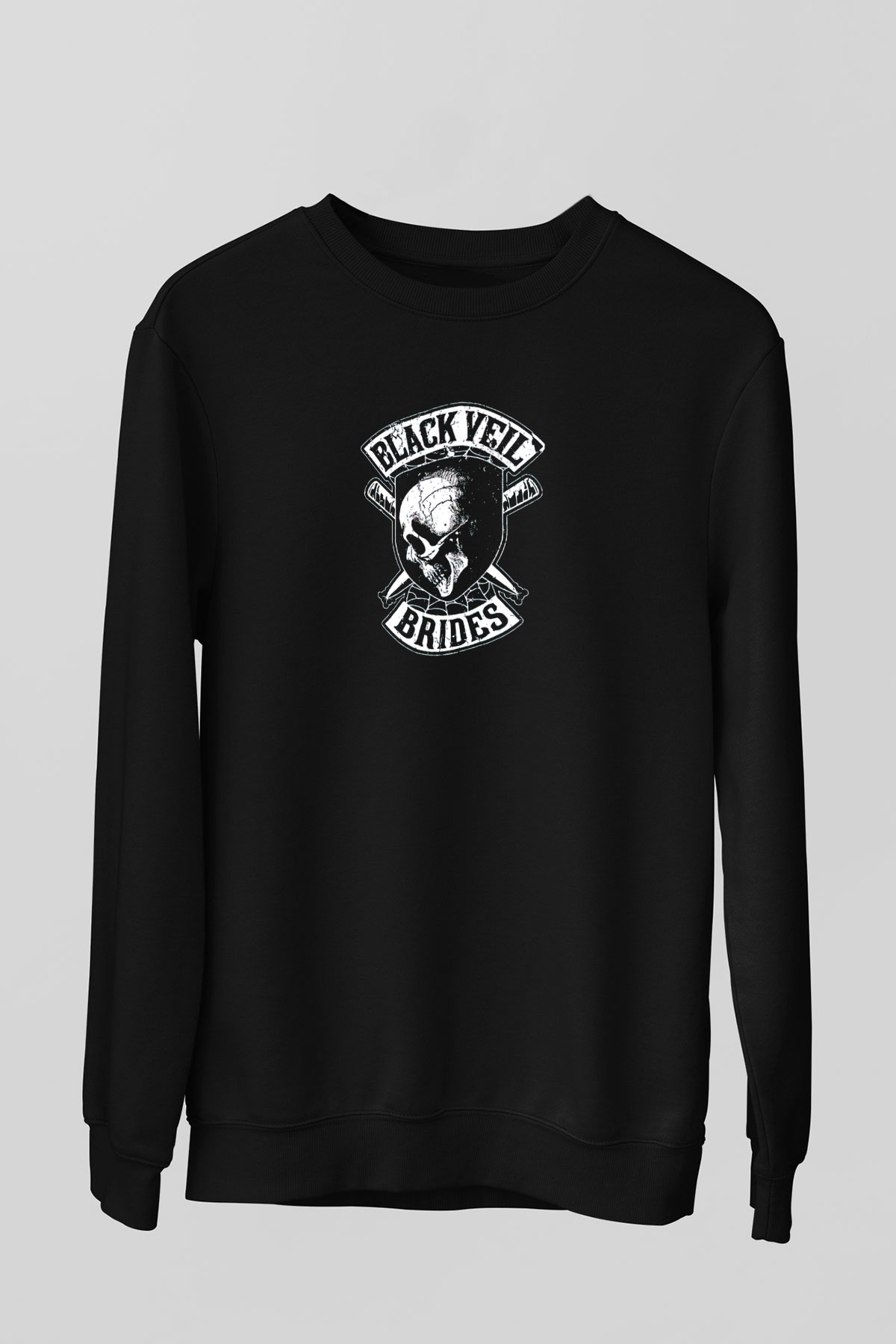 Black Veil Brides Siyah Unisex Sweatshirt