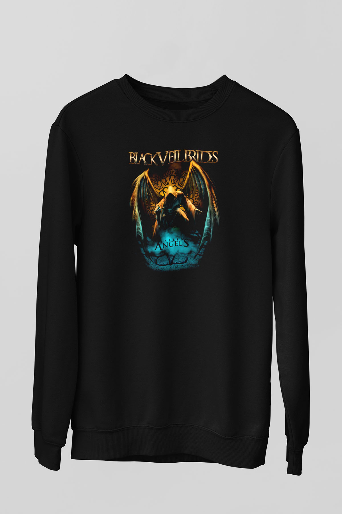 Black Veil Brides Siyah Unisex Sweatshirt