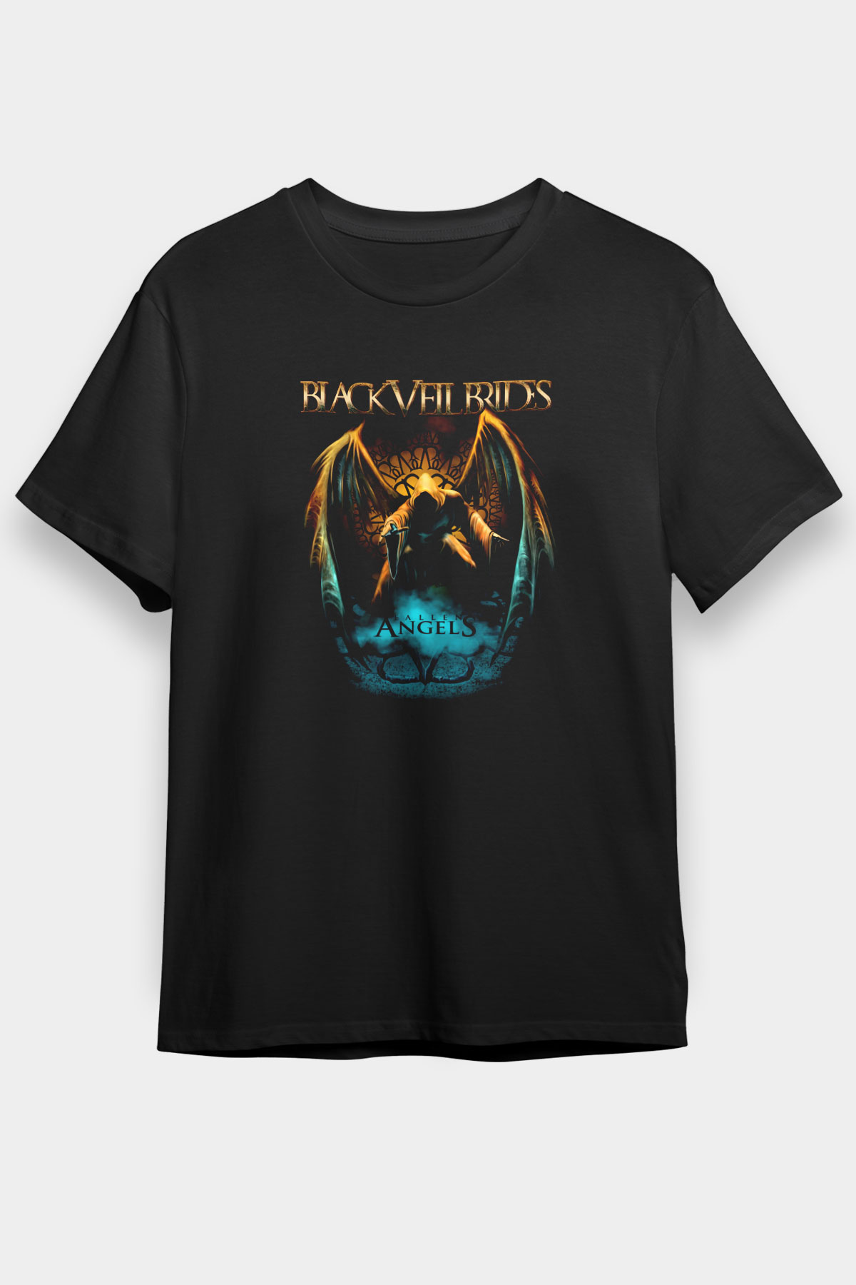 Black Veil Brides Siyah Unisex Tişört T-Shirt - TişörtFabrikası