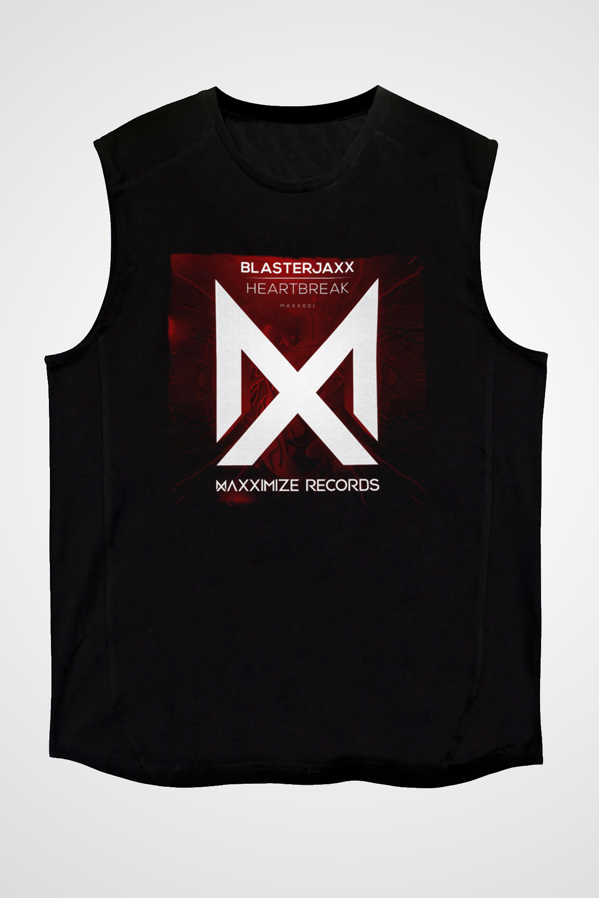 Blasterjaxx Siyah Unisex Kolsuz Tişört