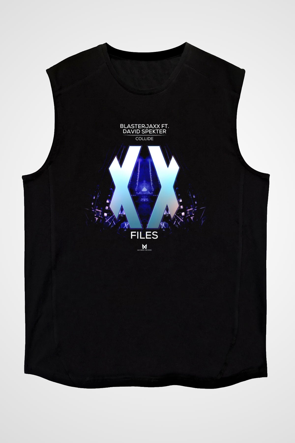 Blasterjaxx Siyah Unisex Kolsuz Tişört
