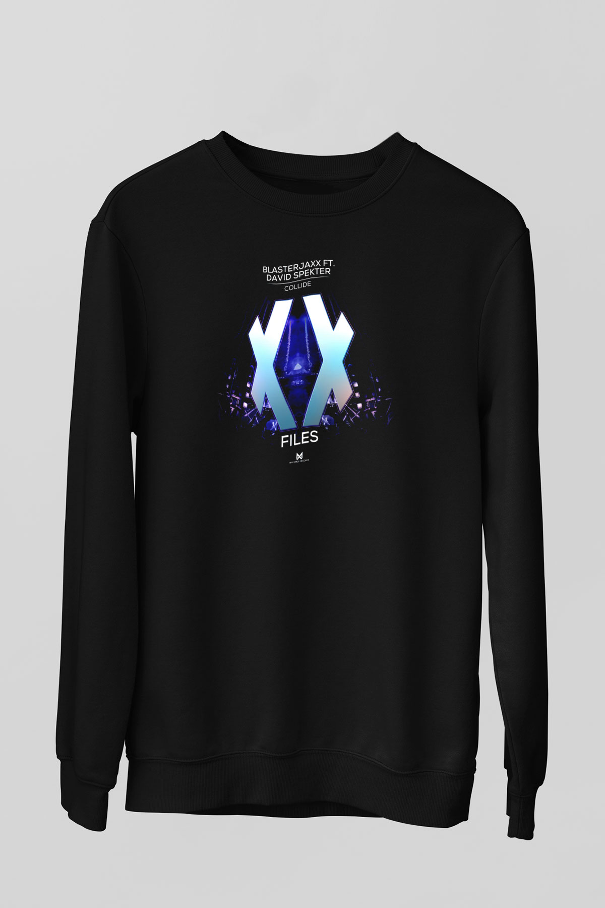 Blasterjaxx Siyah Unisex Sweatshirt