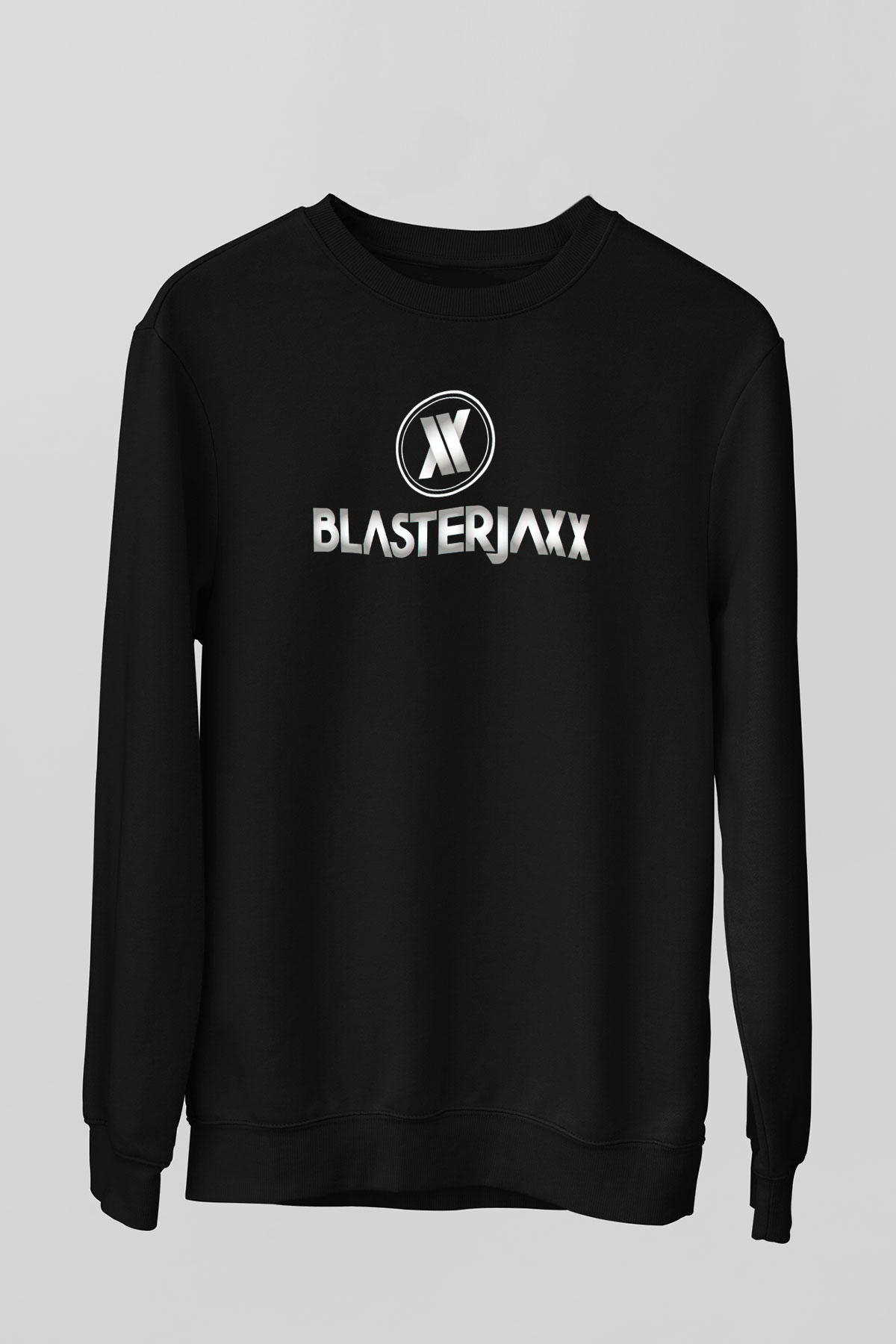 Blasterjaxx Siyah Unisex Sweatshirt