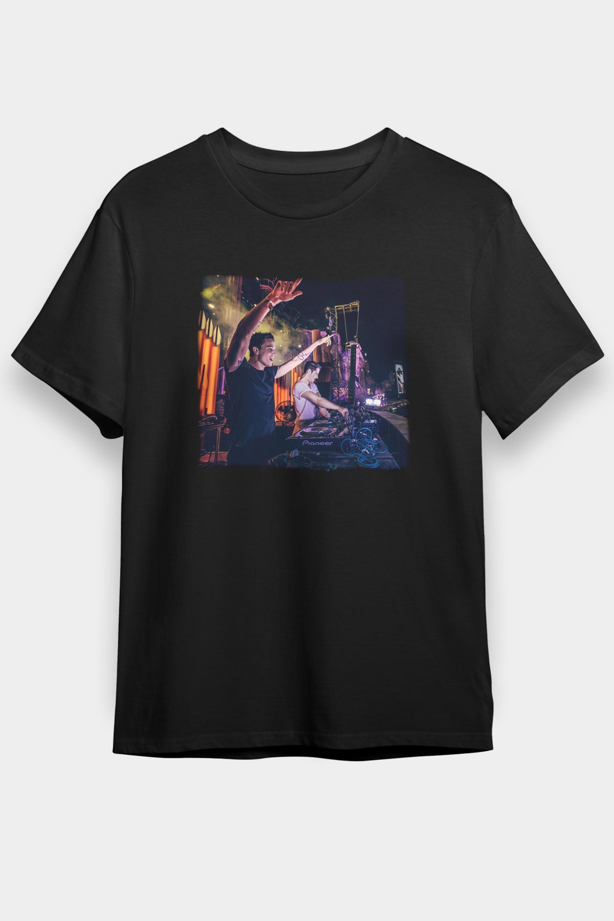 Blasterjaxx Siyah Unisex Tişört T-Shirt - TişörtFabrikası