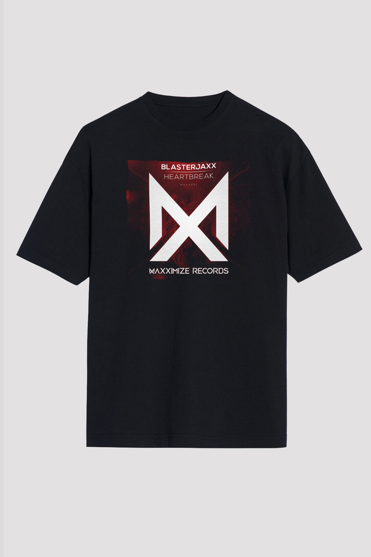 Blasterjaxx Siyah Oversize Tişört Oversize T-shirt - TişörtFabrikası