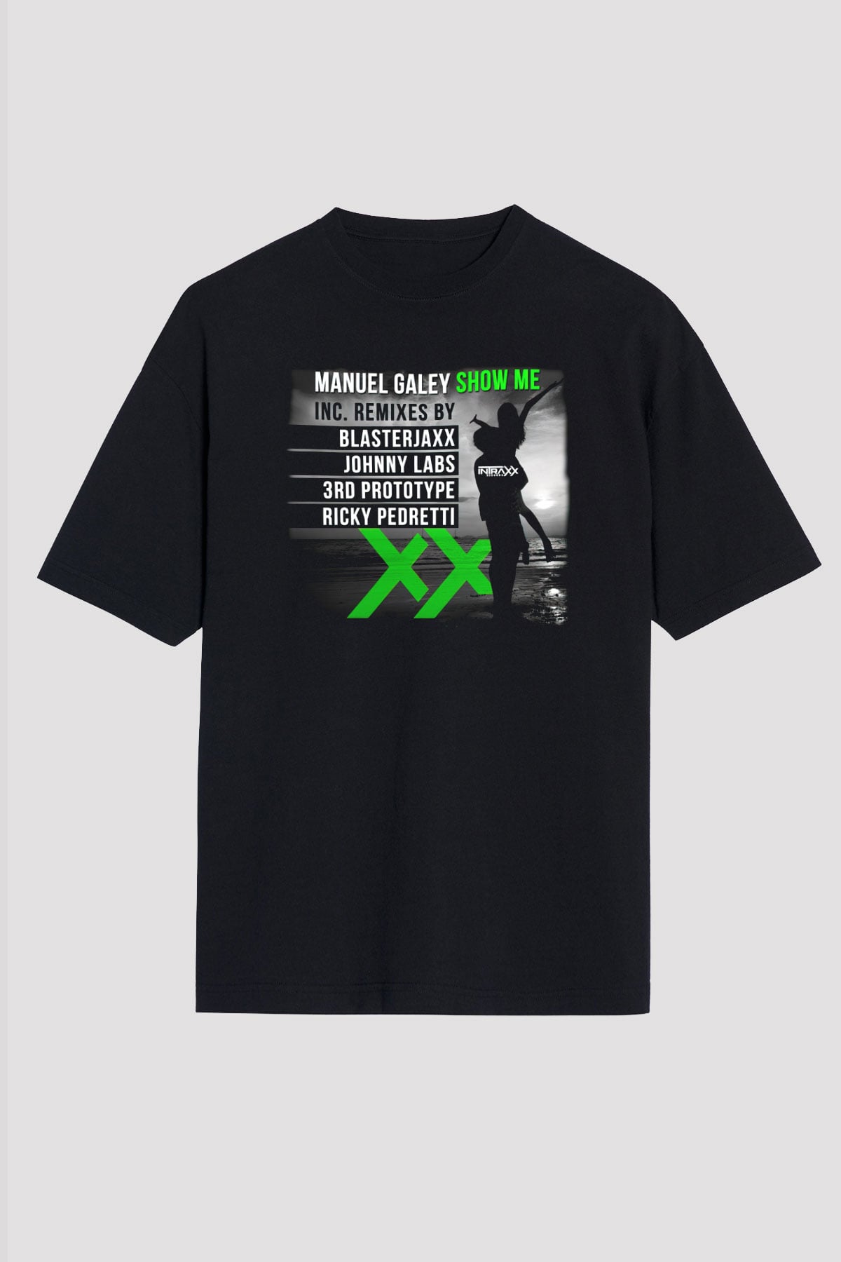 Blasterjaxx Siyah Oversize Tişört Oversize T-shirt - TişörtFabrikası