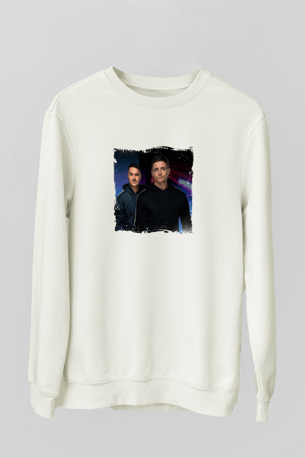 BlasterjaxxBaskılı Beyaz Sweatshirt