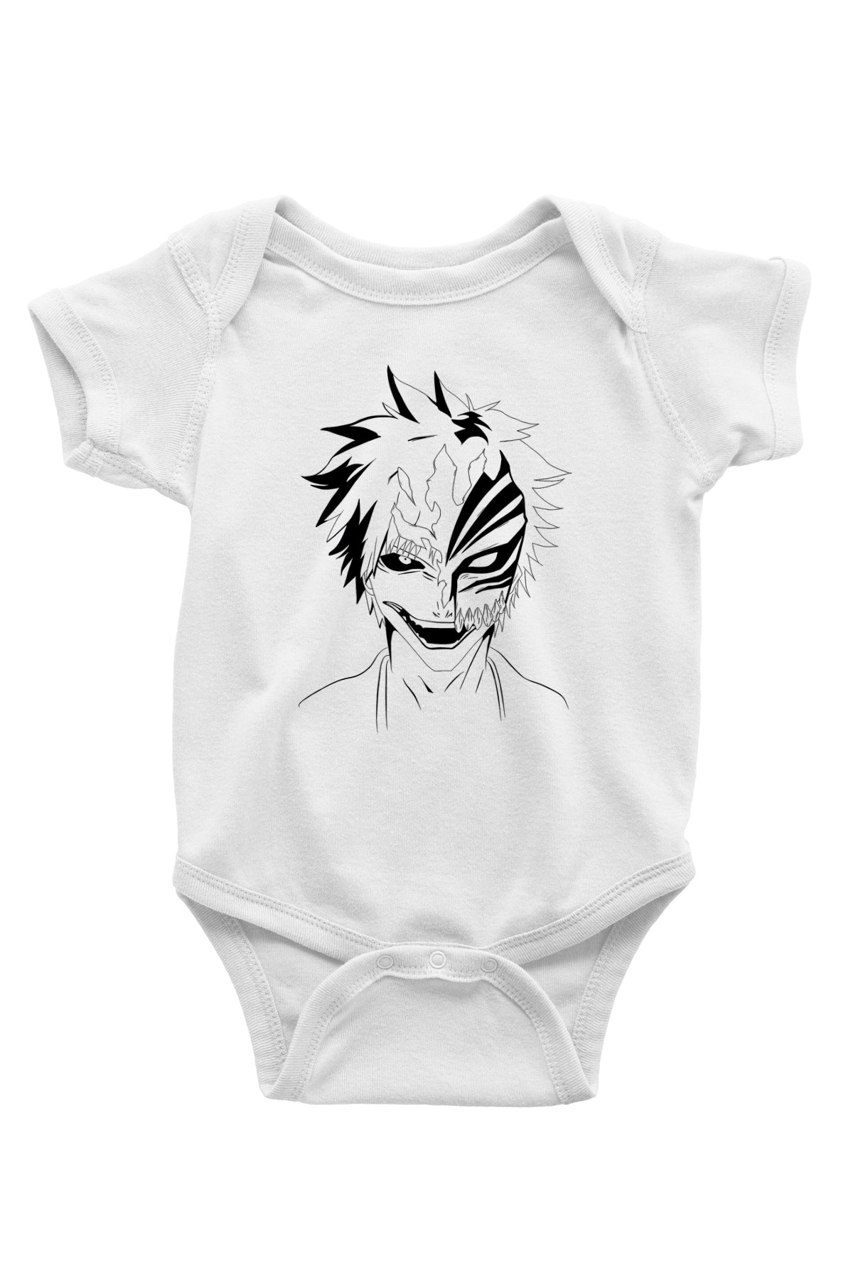 Bleach Baskılı Beyaz Unisex Bebek Body - Zıbın