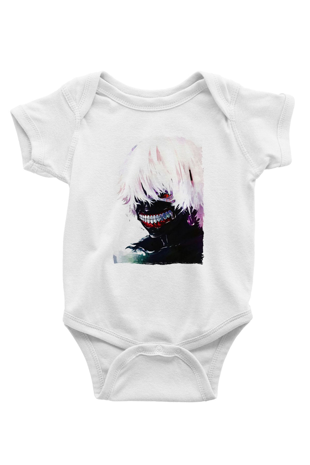 Bleach Baskılı Beyaz Unisex Bebek Body - Zıbın