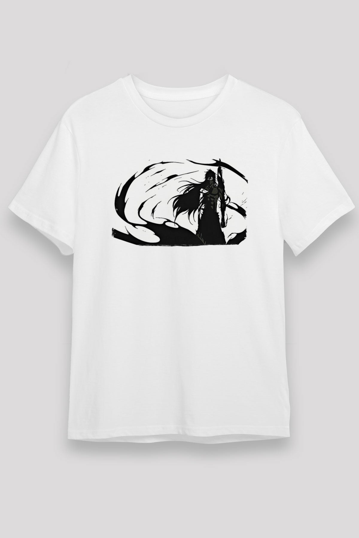 Bleach Unisex Baskılı Beyaz Tişört - Tshirt