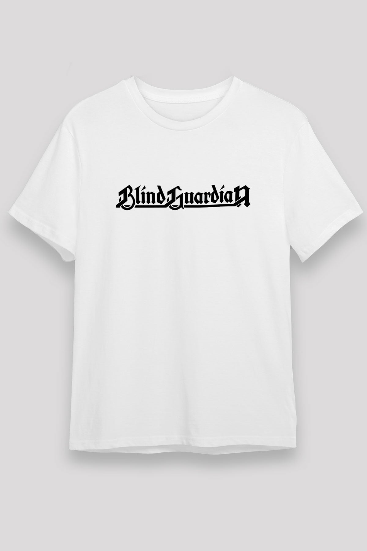 Blind Guardian Beyaz Unisex Tişört T-Shirt - TişörtFabrikası