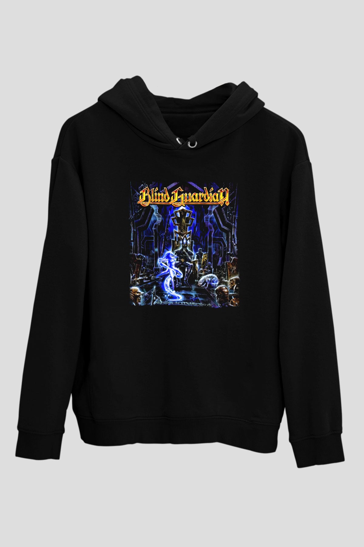 Blind Guardian Siyah Unisex Hoodie