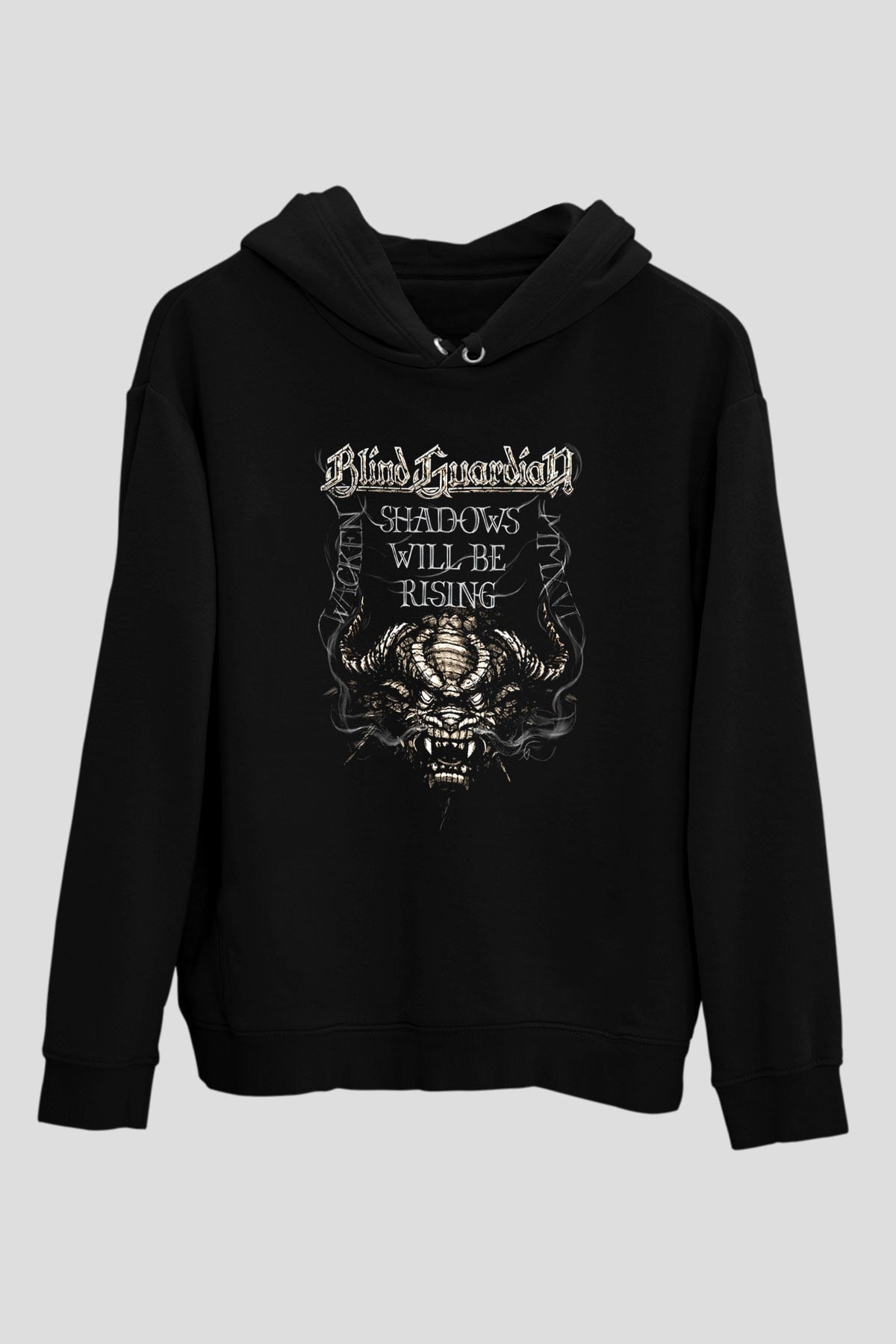 Blind Guardian Siyah Unisex Hoodie