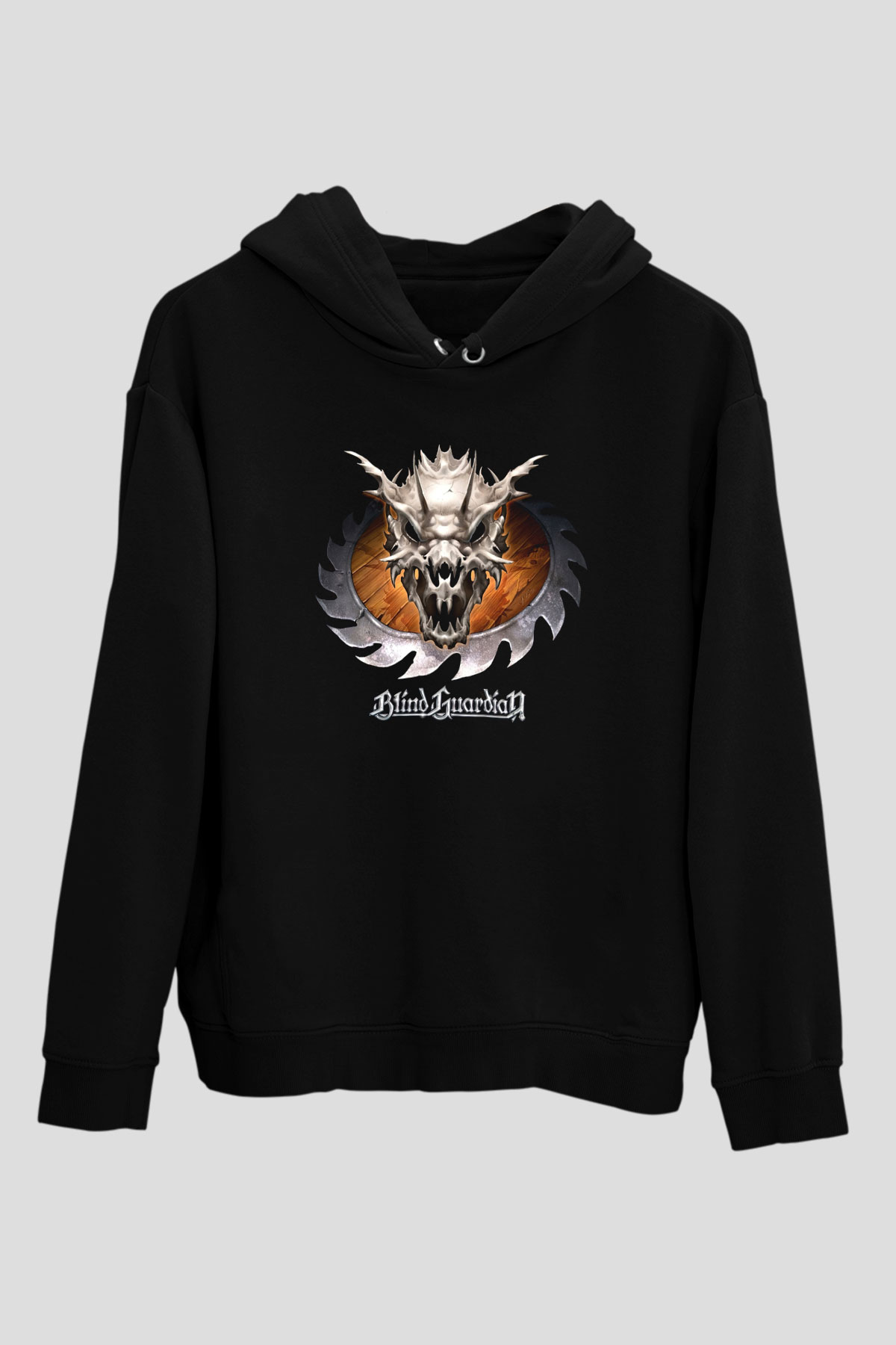 Blind Guardian Siyah Unisex Kapüşonlu Sweatshirt