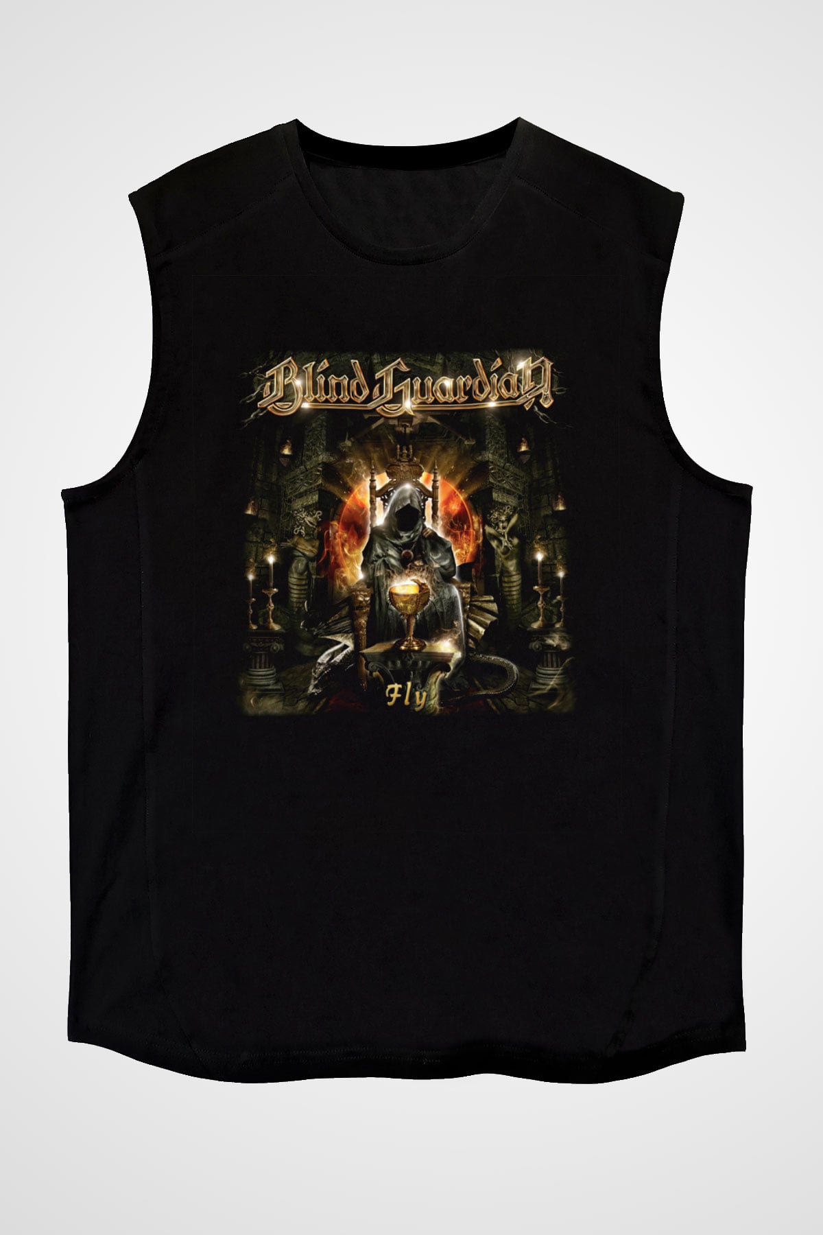 Blind Guardian Siyah Unisex Kolsuz Tişört