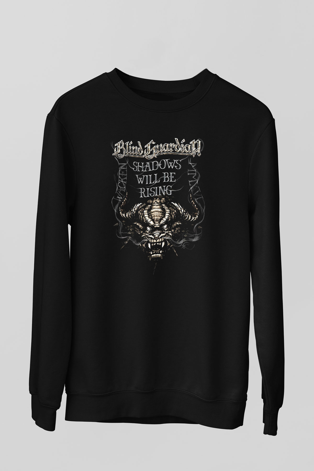 Blind Guardian Siyah Unisex Sweatshirt