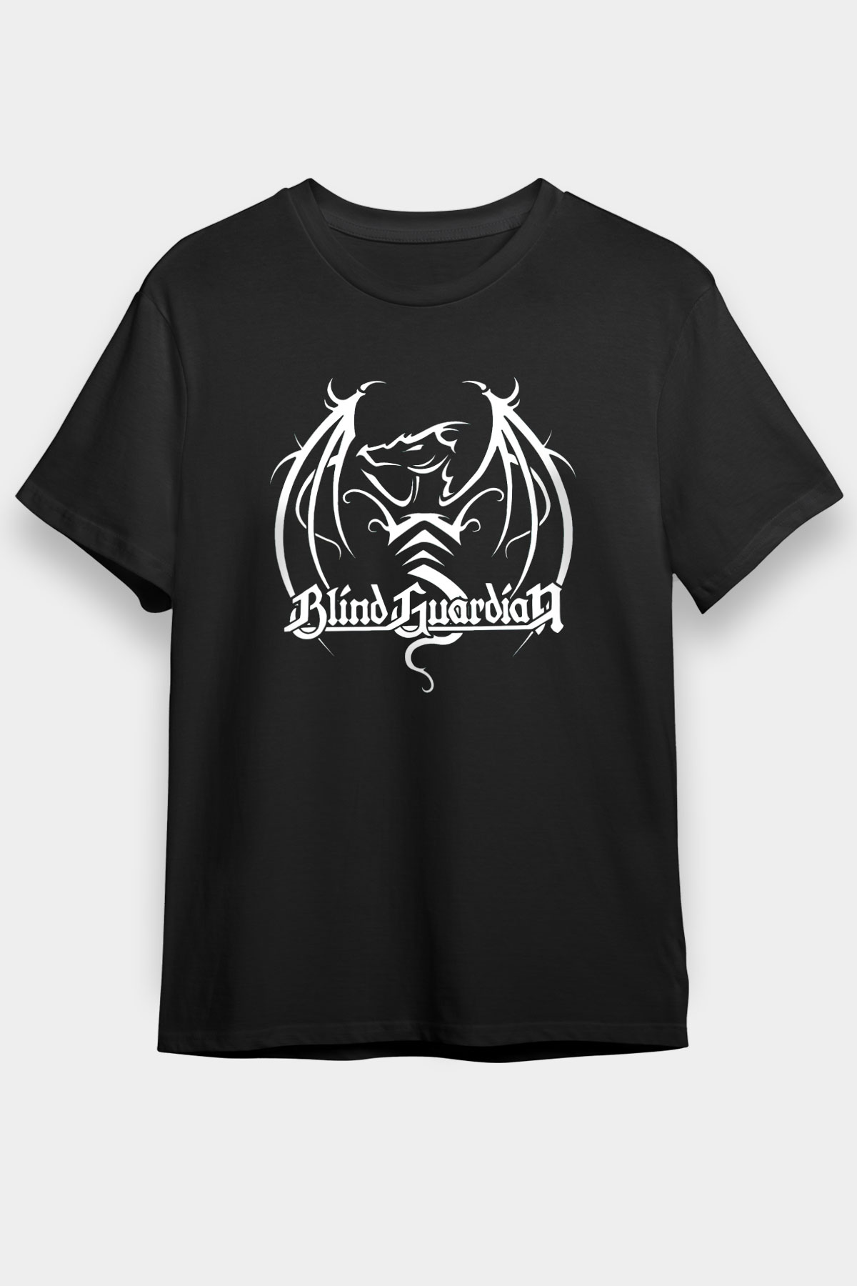 Blind Guardian Siyah Unisex Tişört T-Shirt - TişörtFabrikası
