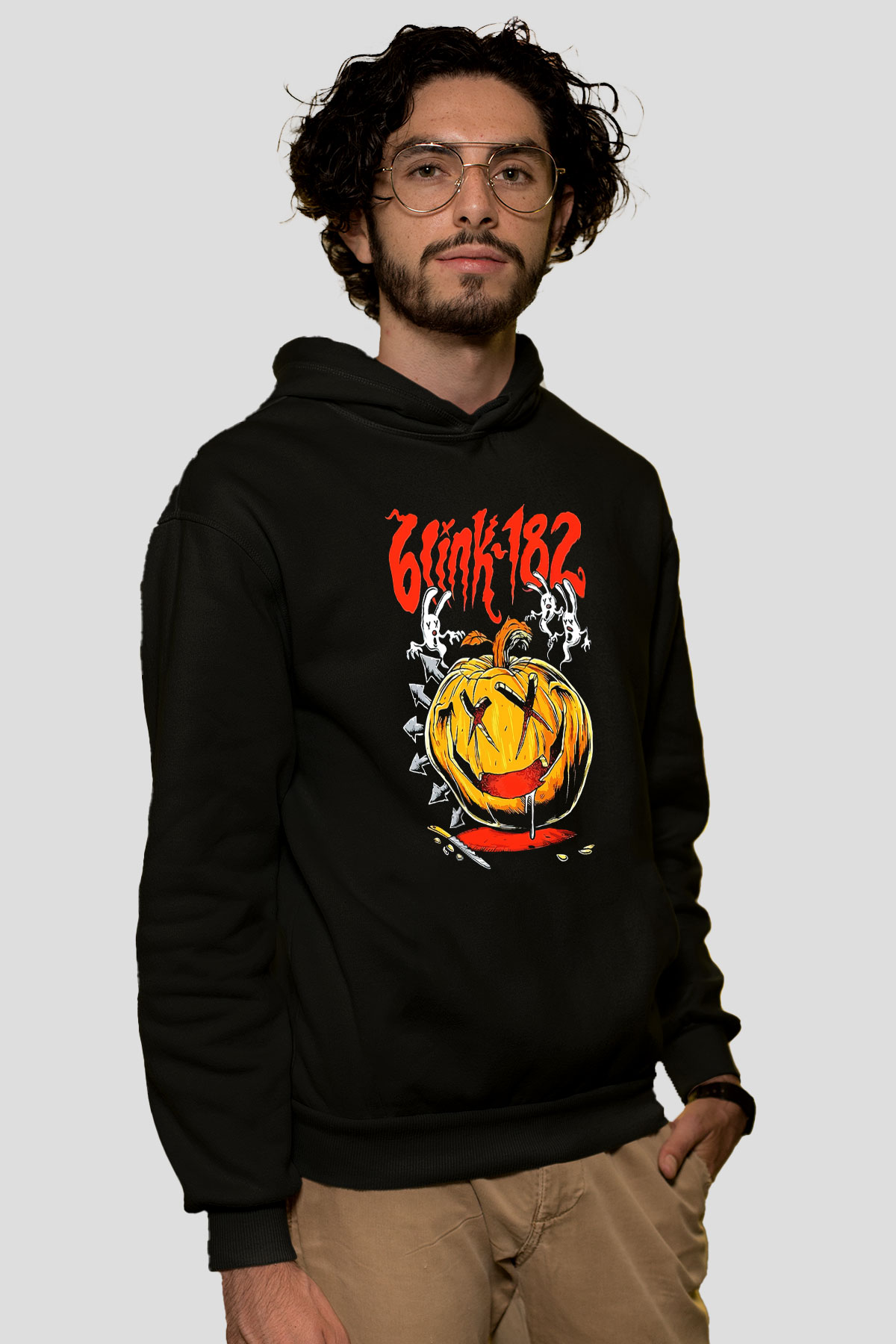 Blink 182 Siyah Unisex Hoodie