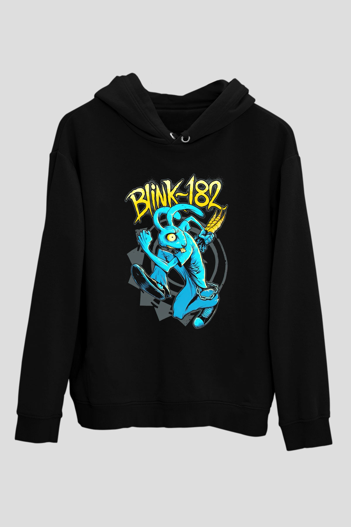 Blink 182 Siyah Unisex Hoodie