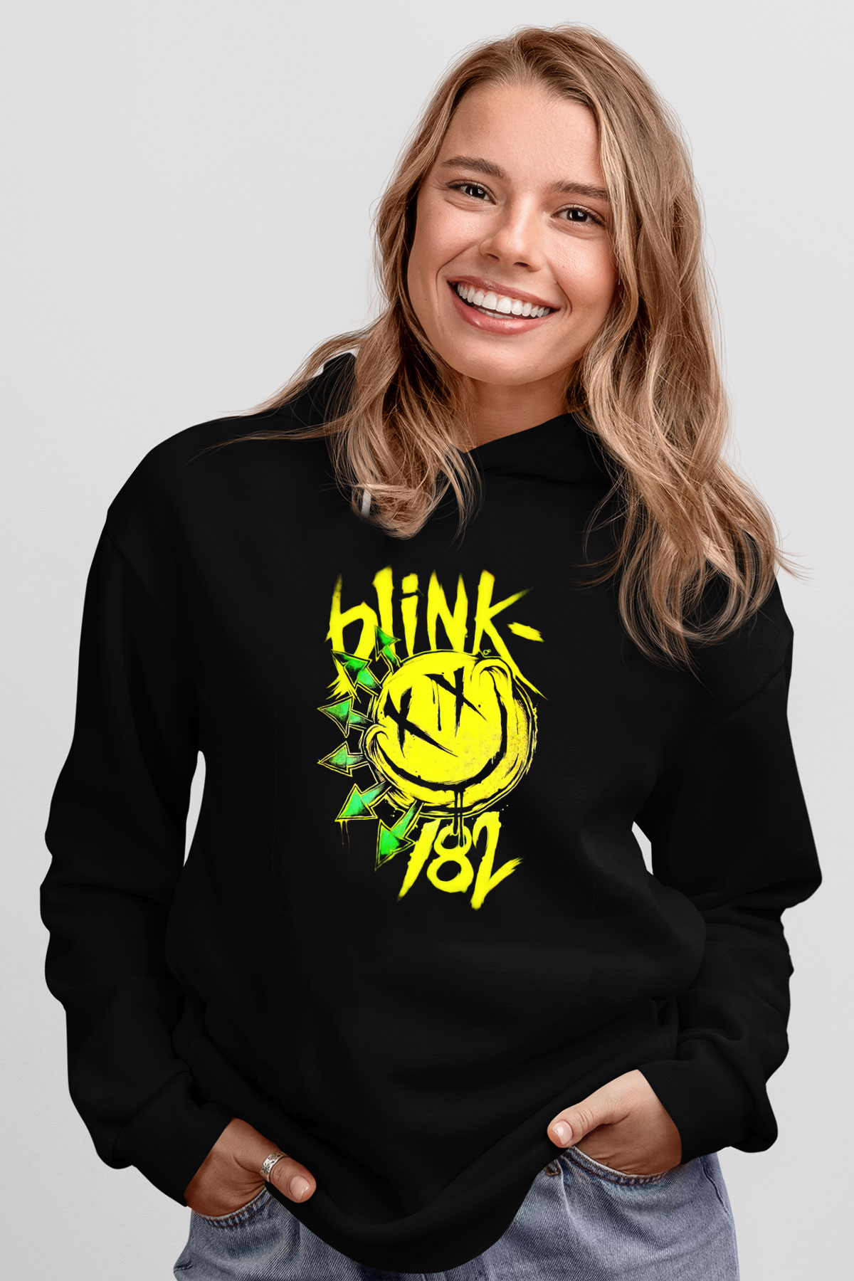 Blink 182 Siyah Unisex Hoodie