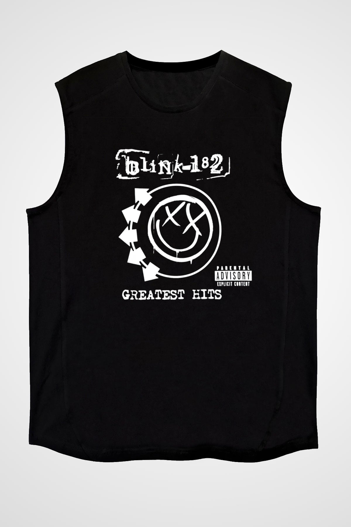 Blink 182 Siyah Unisex Kolsuz Tişört