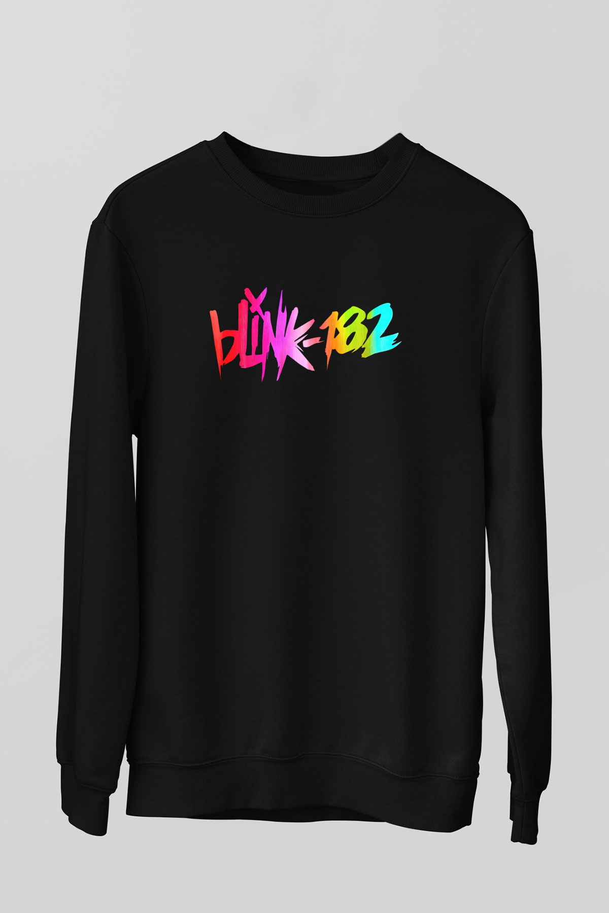 Blink 182 Siyah Unisex Sweatshirt