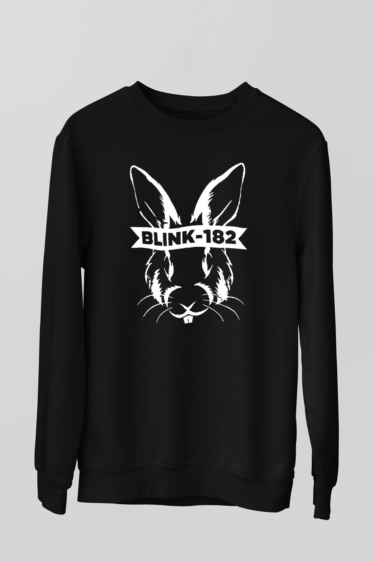 Blink 182 Siyah Unisex Sweatshirt