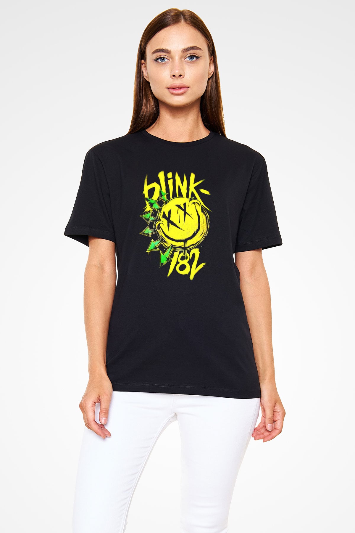 Blink 182 Siyah Unisex Tişört T-Shirt - TişörtFabrikası