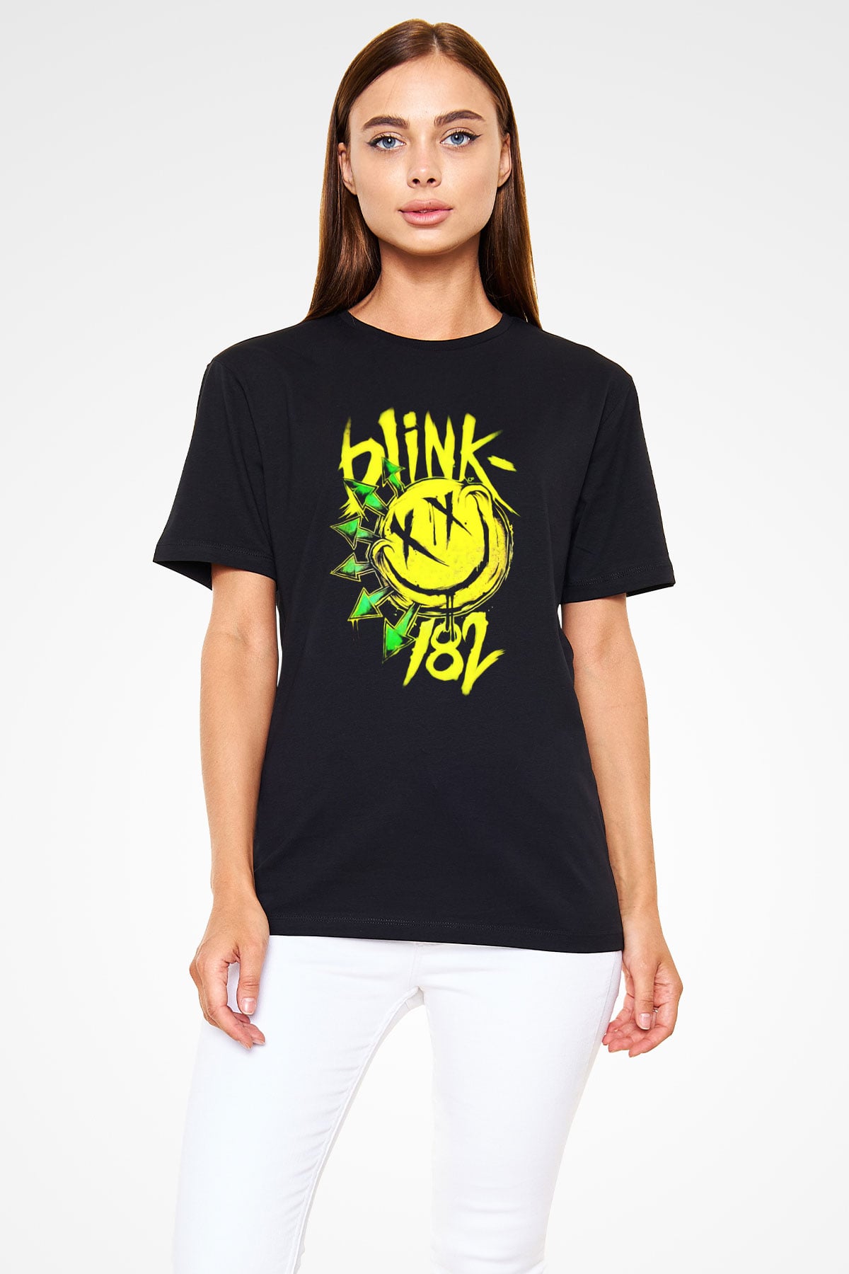 Blink 182 Siyah Unisex Tişört T-Shirt - TişörtFabrikası