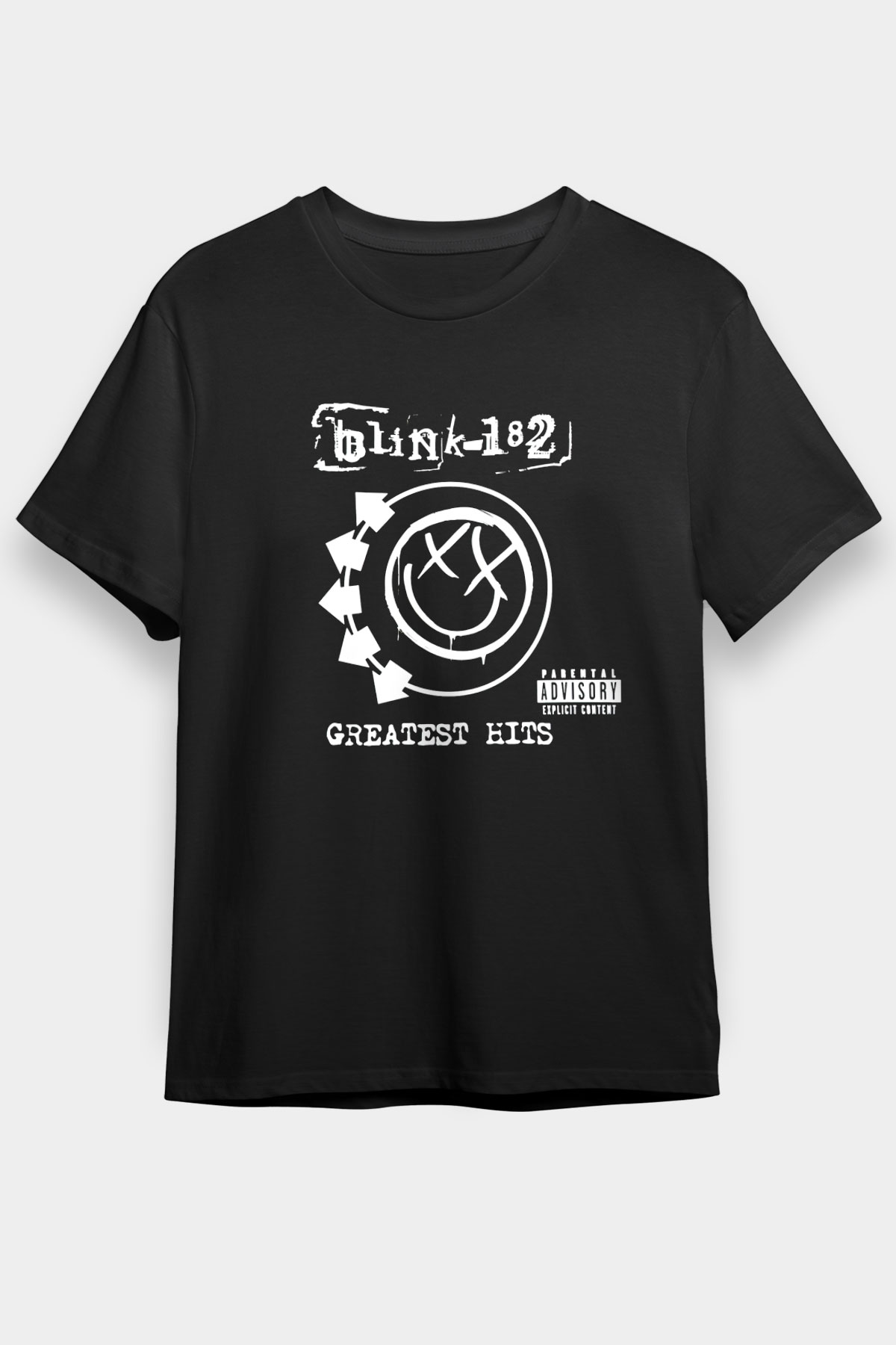 Blink 182 Siyah Unisex Tişört T-Shirt - TişörtFabrikası