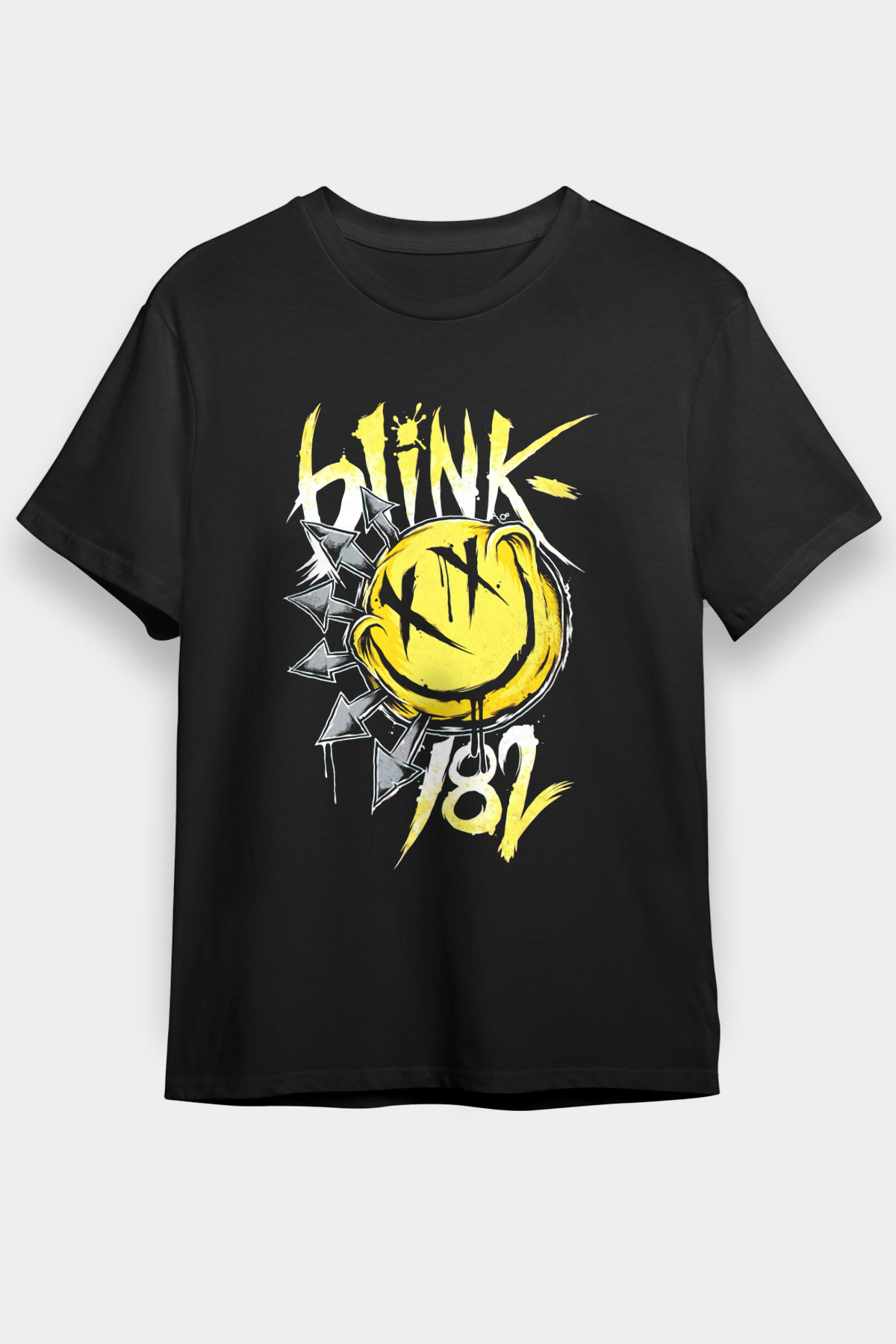 Blink 182 Siyah Unisex Tişört T-Shirt - TişörtFabrikası