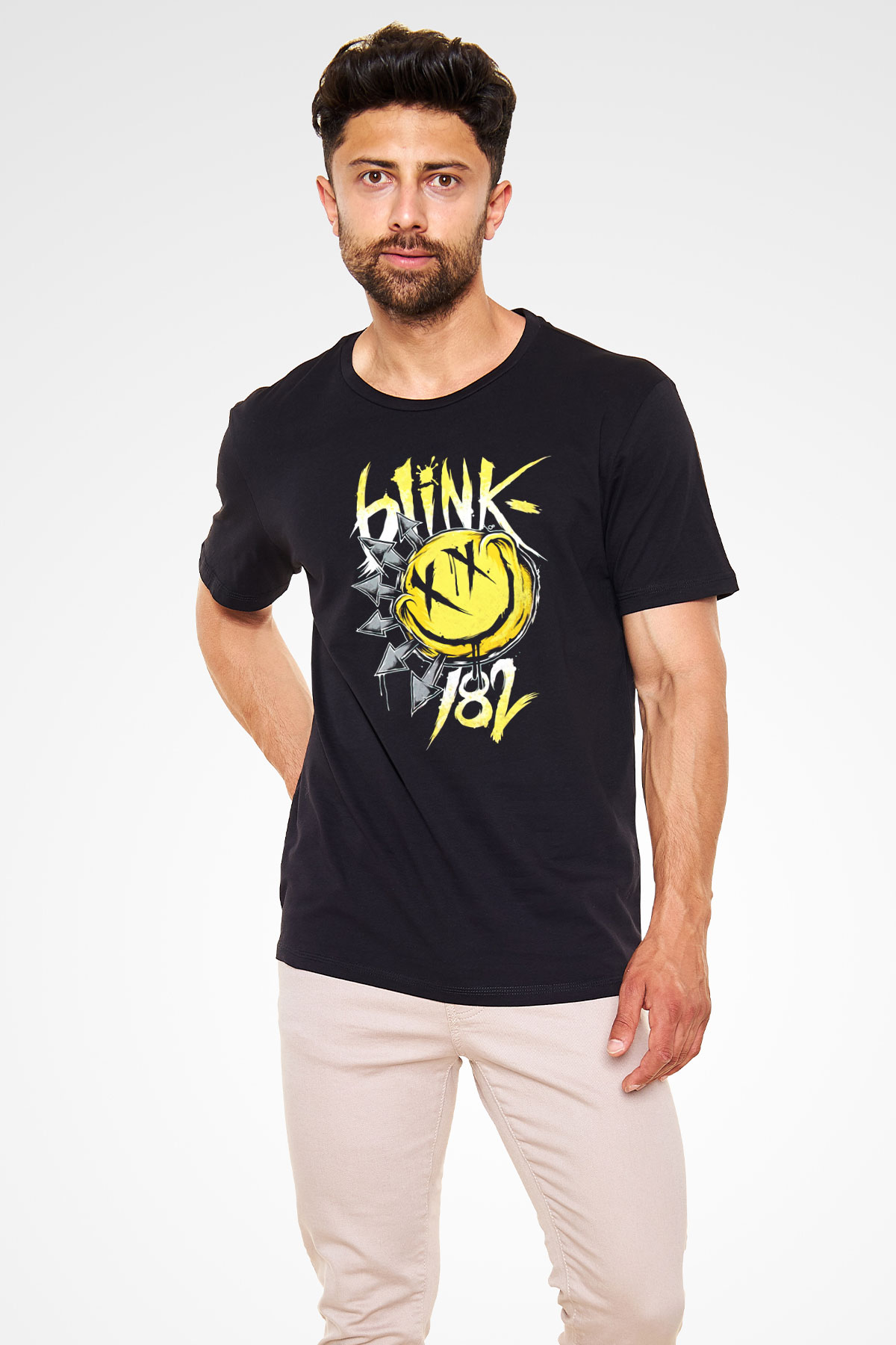 Blink 182 Siyah Unisex Tişört T-Shirt - TişörtFabrikası