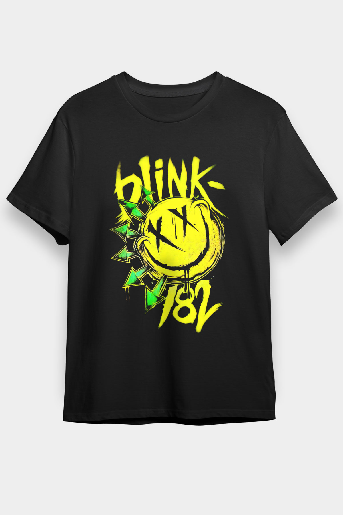 Blink 182 Siyah Unisex Tişört T-Shirt - TişörtFabrikası