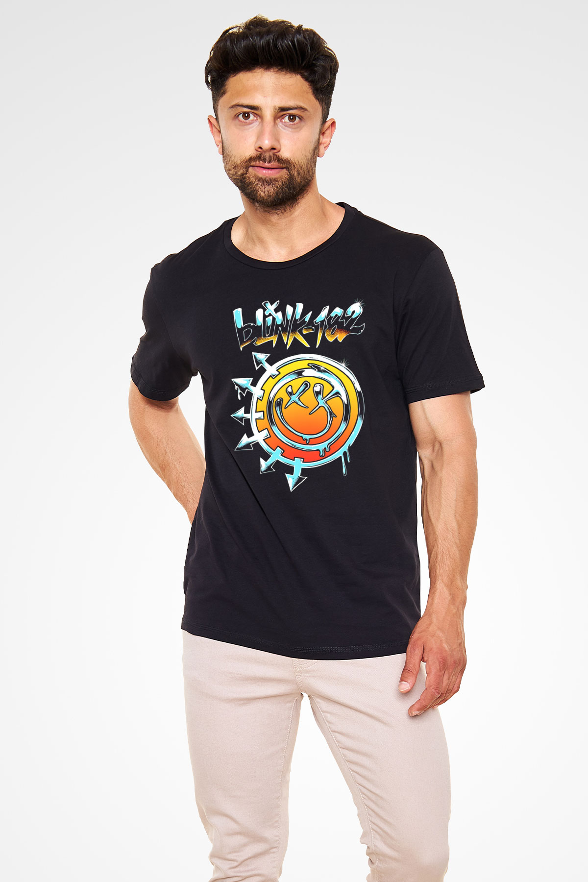 Blink 182 Siyah Unisex Tişört T-Shirt - TişörtFabrikası
