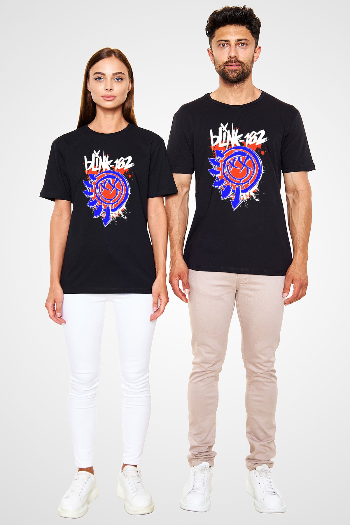 Blink 182 Siyah Unisex Tişört T-Shirt - TişörtFabrikası