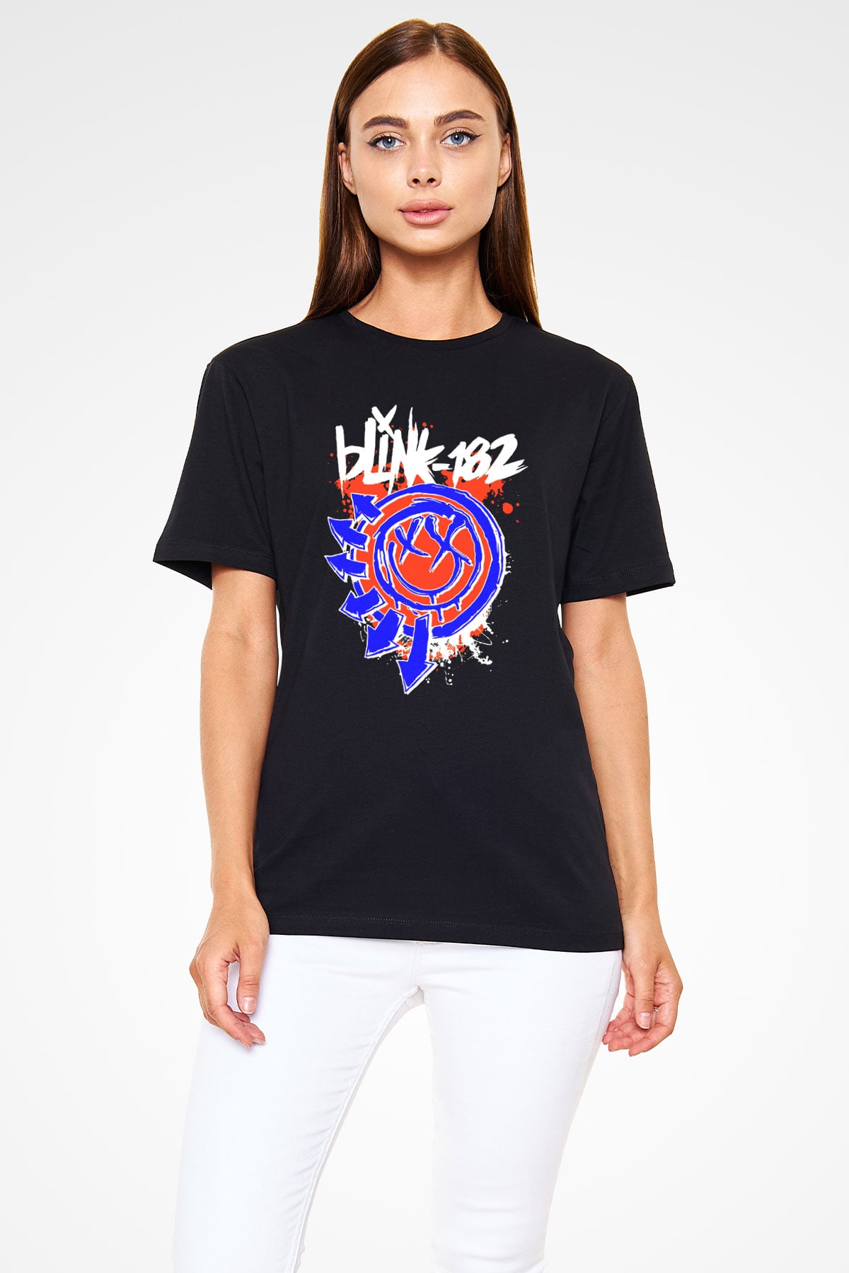 Blink 182 Siyah Unisex Tişört T-Shirt - TişörtFabrikası