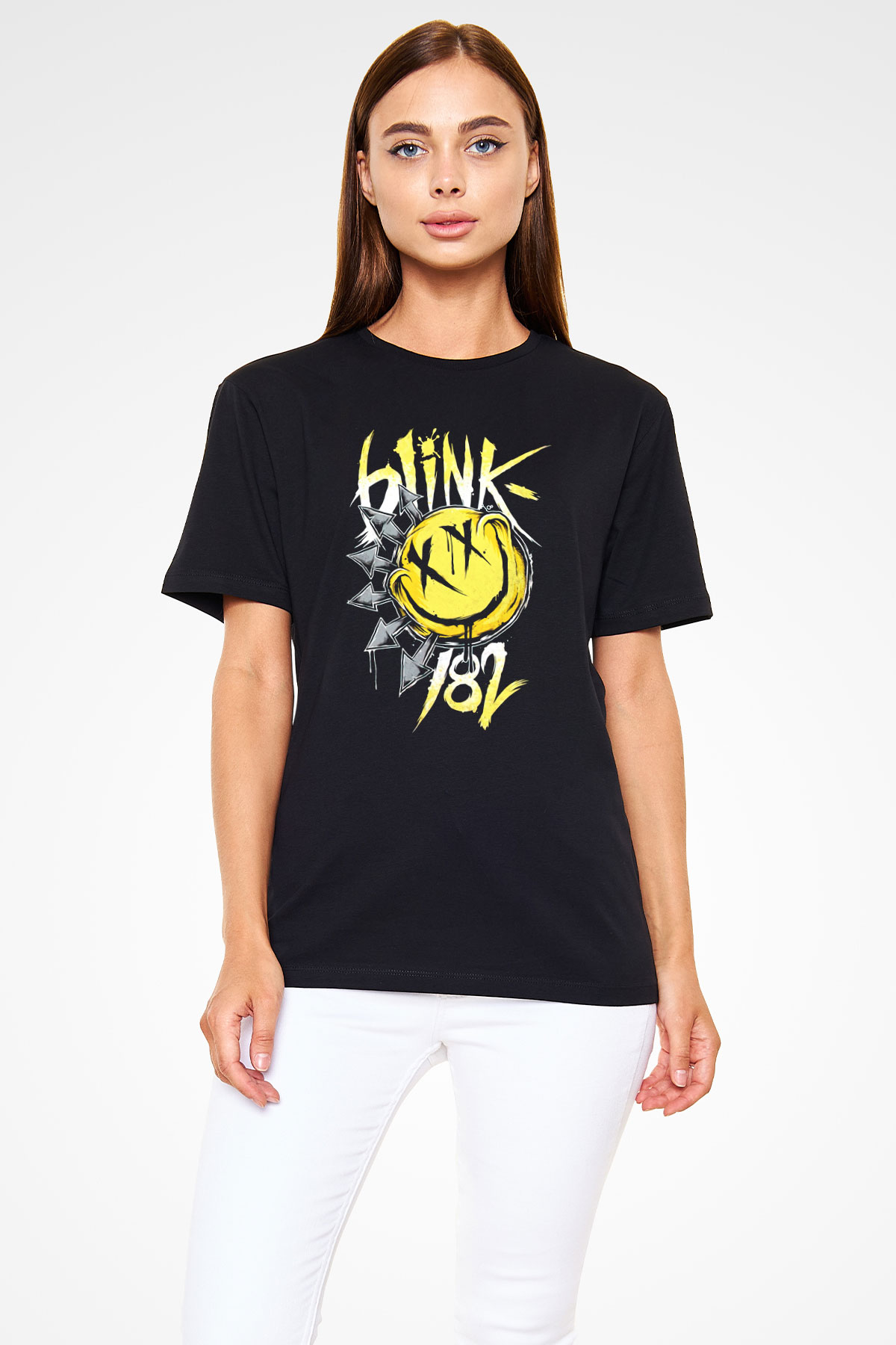 Blink 182 Siyah Unisex Tişört T-Shirt - TişörtFabrikası