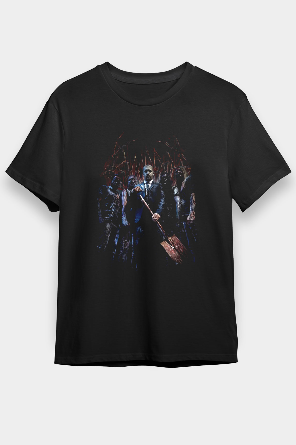 Bloodbath Siyah Unisex Tişört T-Shirt - TişörtFabrikası