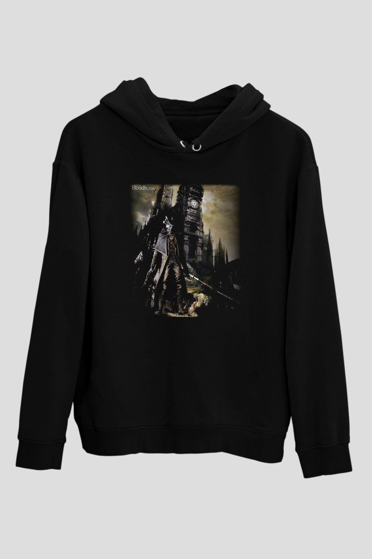 Bloodborne Siyah Unisex Hoodie