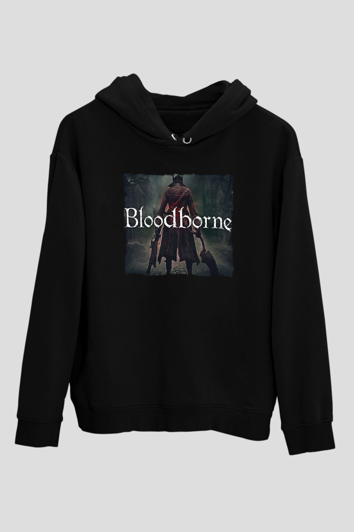 Bloodborne Siyah Unisex Hoodie