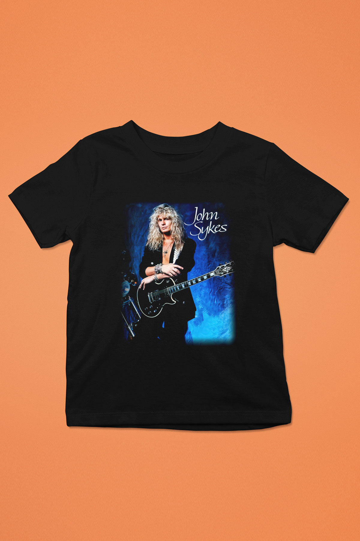 Blue Murder Baskılı Siyah Unisex Çocuk Tişört