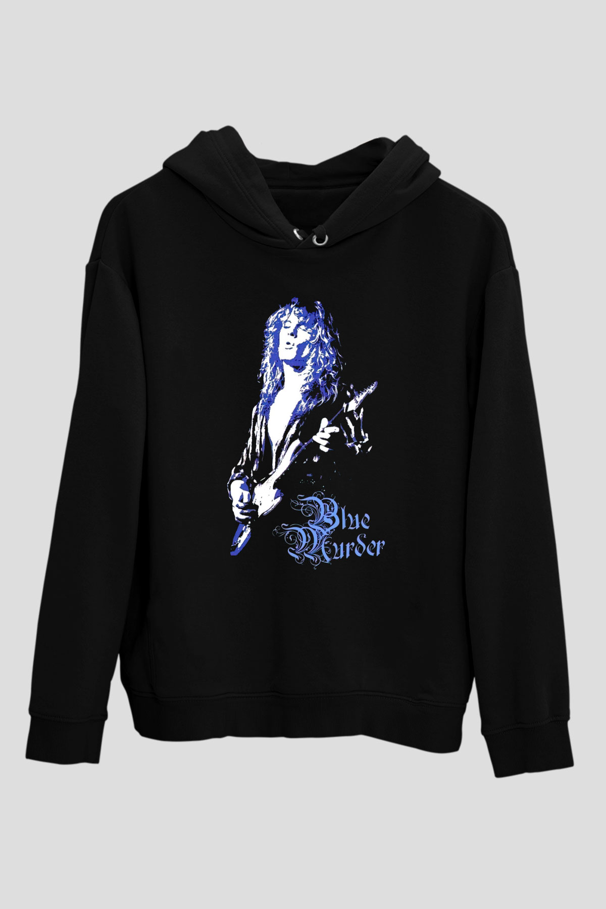Blue Murder Siyah Unisex Kapüşonlu Sweatshirt