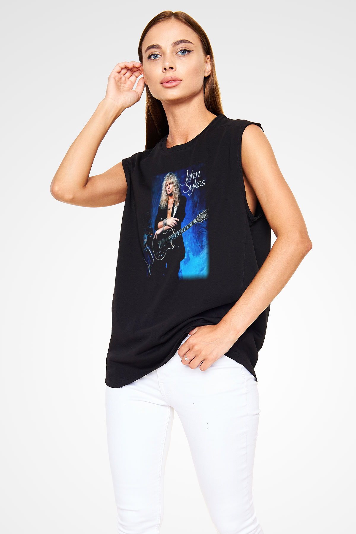 Blue Murder Siyah Unisex Kolsuz Tişört