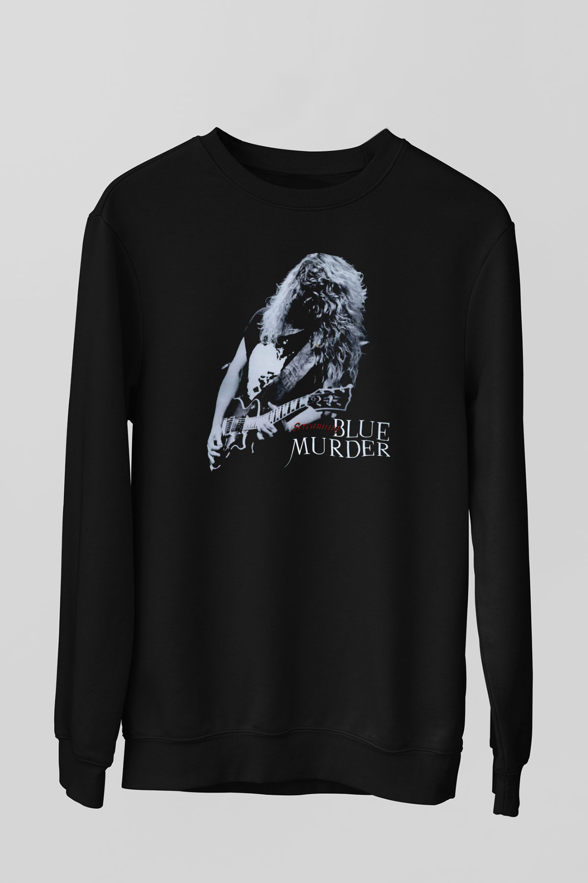 Blue Murder Siyah Unisex Sweatshirt