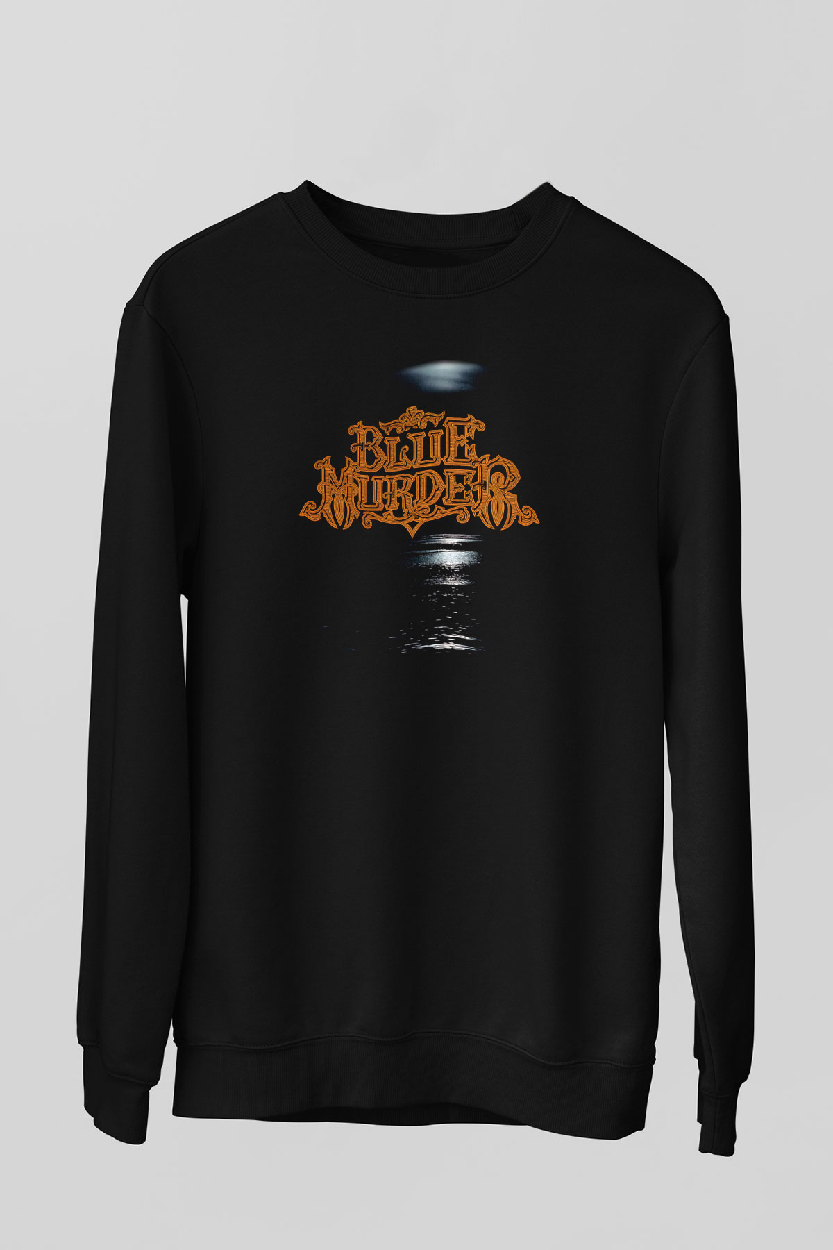 Blue Murder Siyah Unisex Sweatshirt